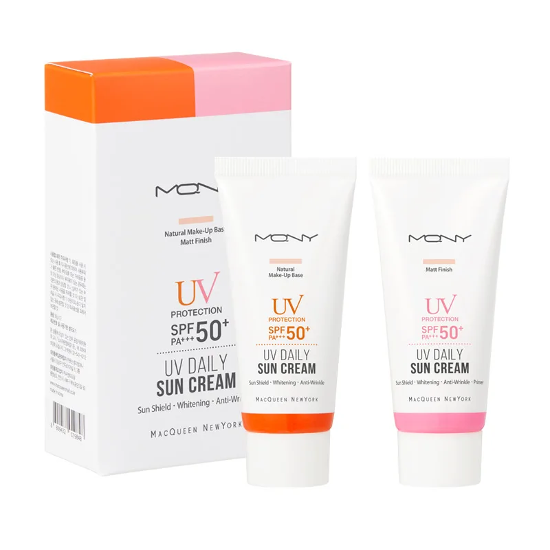 [Mcqueen New York] UV Daily Travel Size 2-Piece Kit Sunscreen [Base 30g + Matte 30g] SPF50 PA+++