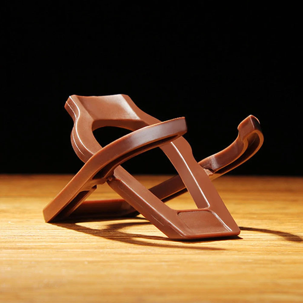 5pcs/Set Plastic Portable Foldable Cigar Holder Rack Tobacco Smoking Pipe Stand 1 position tobacco pipe stand