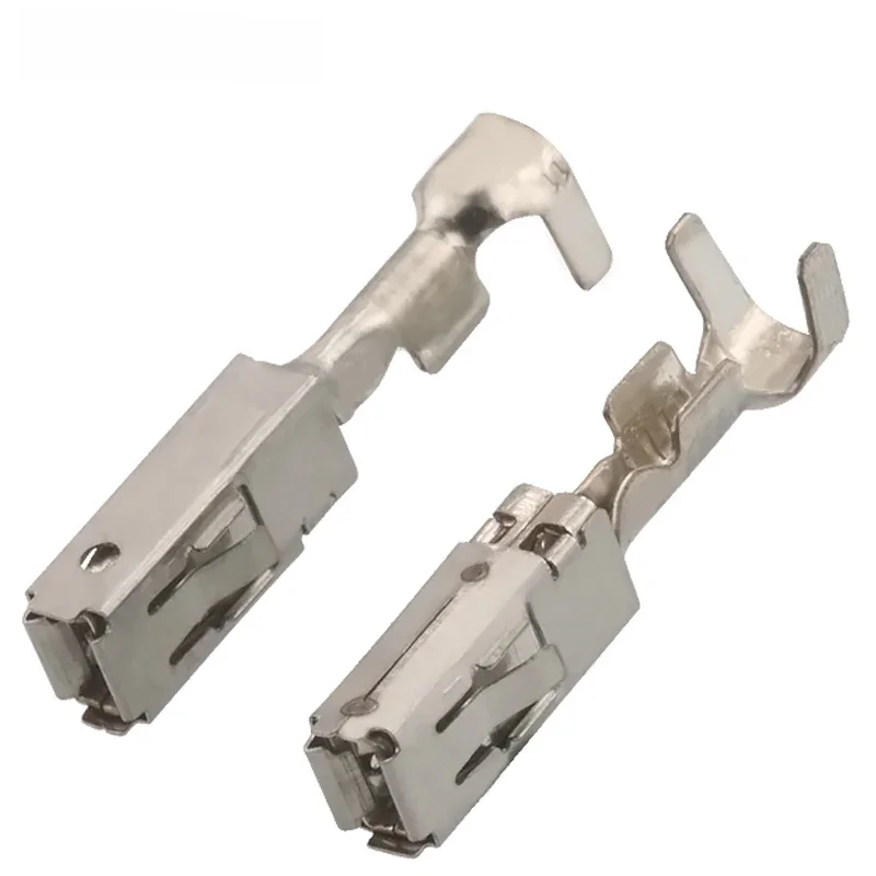 Terminaux de sertissage de fils automobiles, 2.8 MM, 20/50/100/200 pièces, Contacts métalliques pour connecteur Tyco 1-968849-1