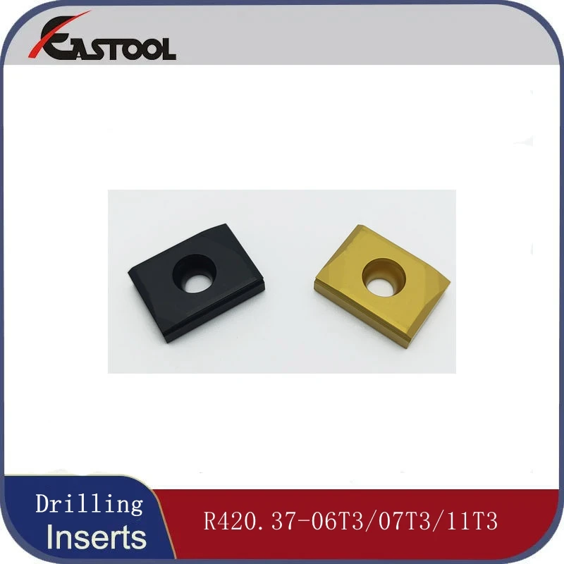 

Carbide Oil Cylinder Scraper Inserts for Deep Hole Drilling Boring R420.37-07T3 06T3 11T3 for Skiving and Roller Burnishing