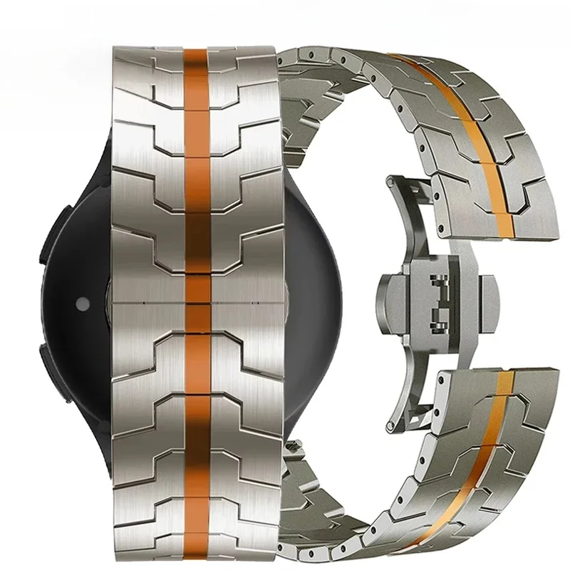 20 Pasek ze stali nierdzewnej 22 mm do Huawei Watch 4 Pro GT3 46 mm do Galaxy Watch7 6 4 5Pro 45 mm Bransoleta Gear S3 do CMF Watch Pro — zdjęcie produktu 7
