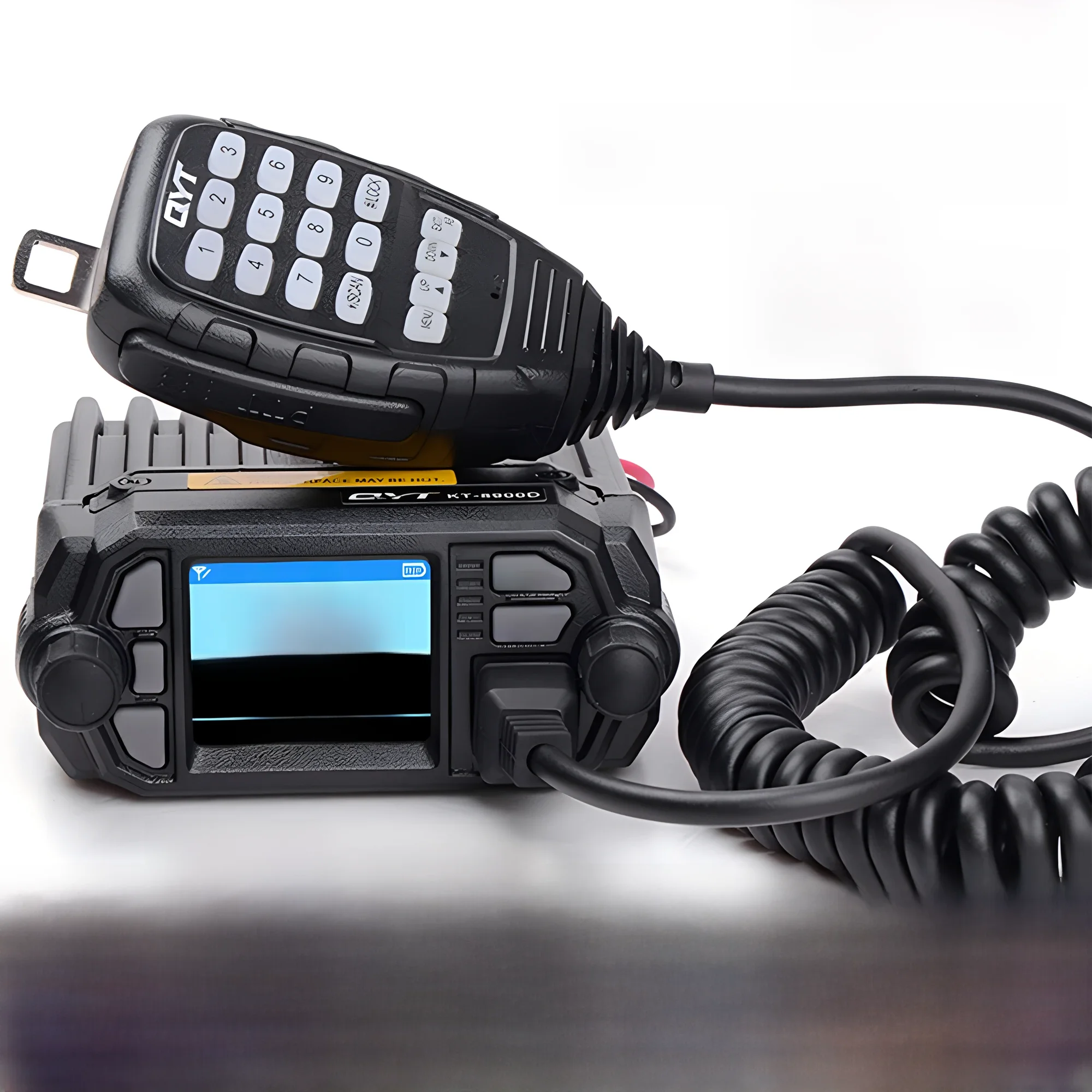 QYT KT-8900D 25-Watt Walkie Talkie Dual Band VHF/UHF 136-174/400-480MHz Quad Watch Car MINI Mobile Radio — zdjęcie 2