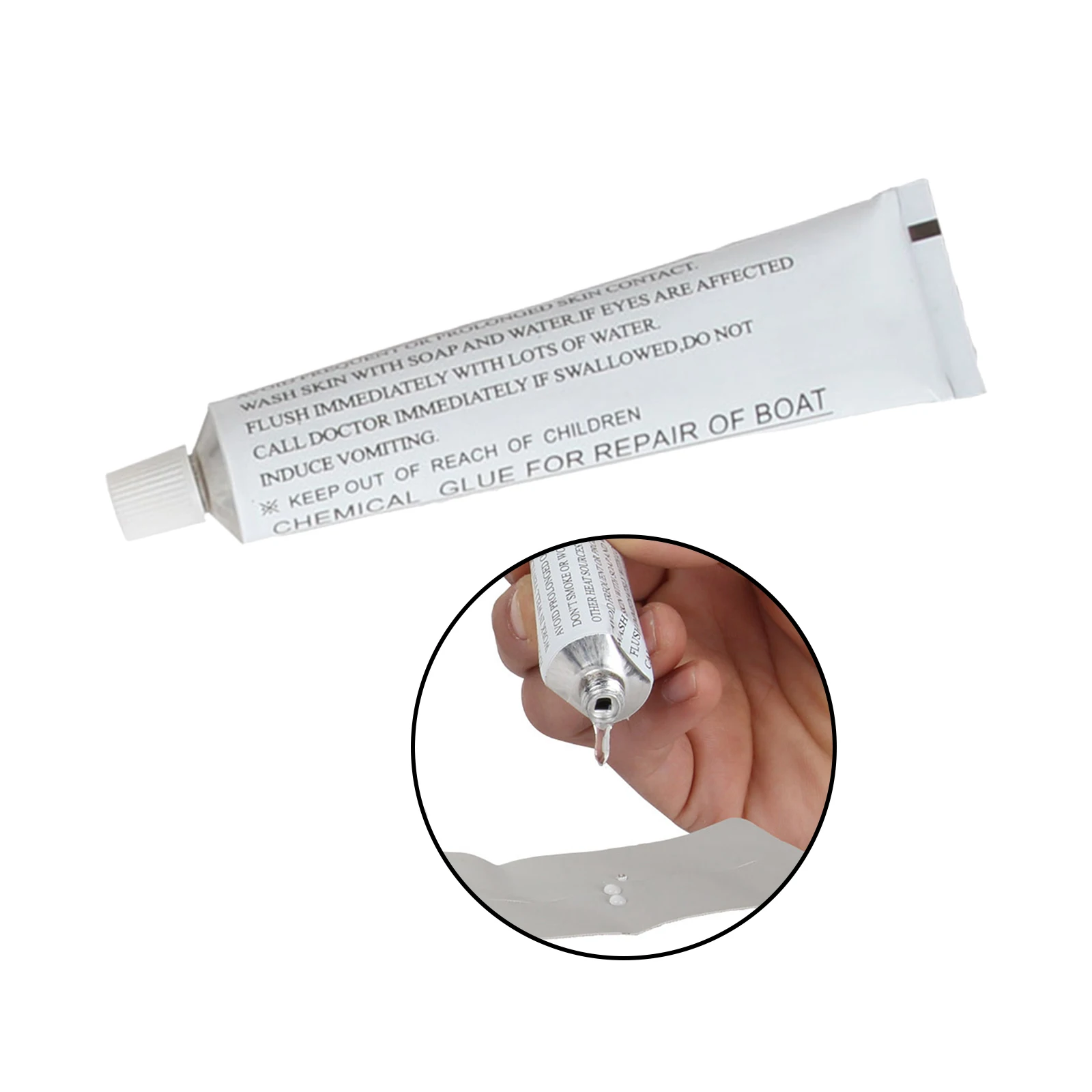 1/2/3 Pcs PVC Adhesive Inflatable Boat Repair Glue 30ml Repair Accessory for  Inflatable Boats Air Mattresses Paddle Boats Tents