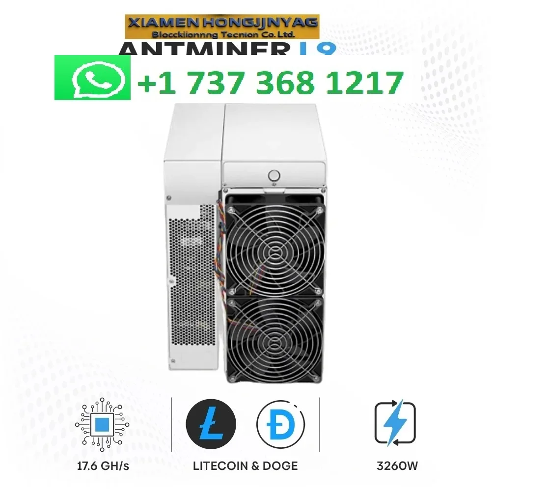 

Ограниченное предложение! Новый оригинальный Bitmain Antminer L9 Litecoin & Dogecoin Miner GH/s