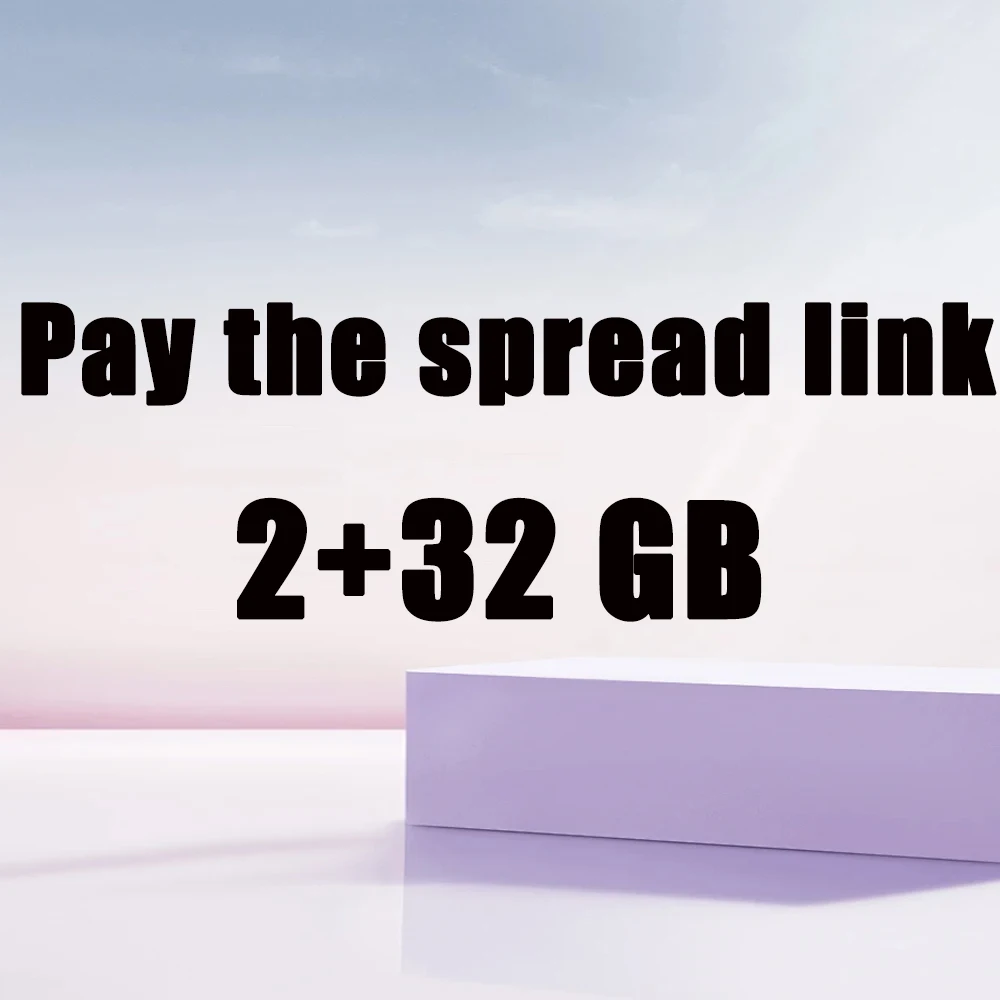 

Pay the spread link Additional postage/price difference 8+256 GB
