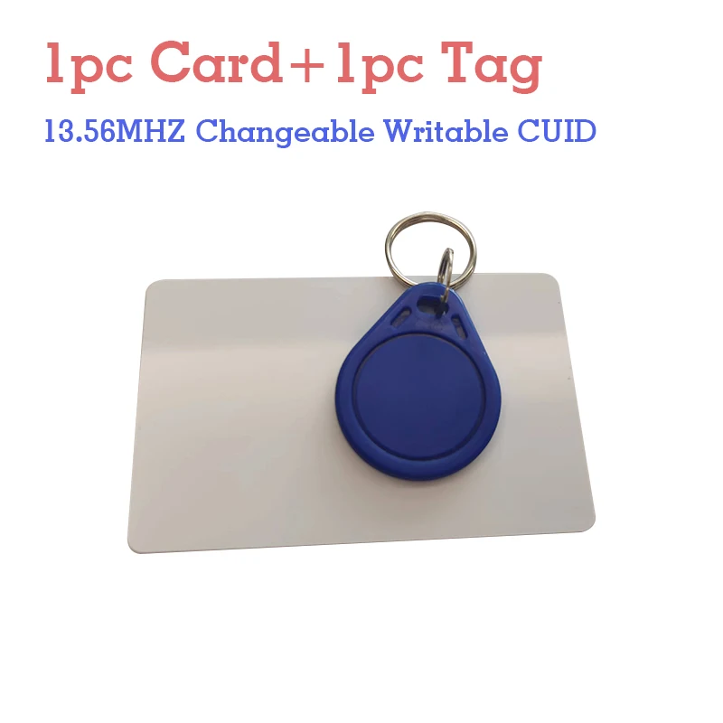 RFID Tag 13.56Mhz Keyfobs Keychain Ring Token for Access Control RFID Proximity IC Card Token Key Keyfobs Block 0 Writable Tag