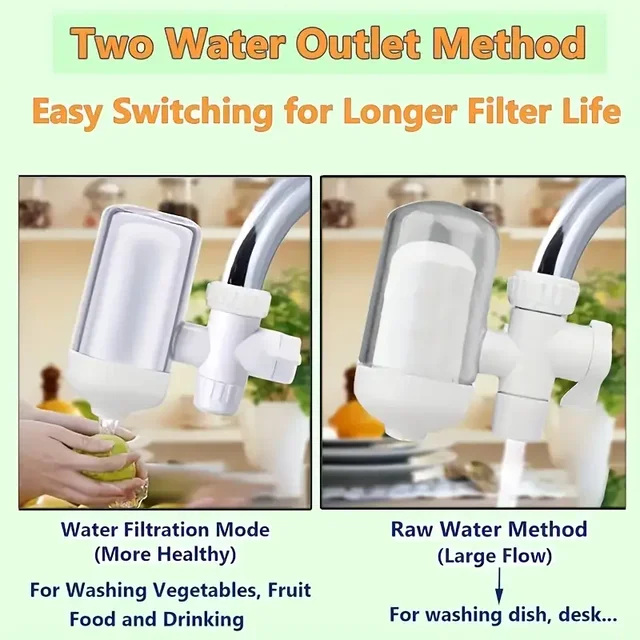 Faucet Purifier Kitchen Faucet 5-level Filter Can Be Repeatedly Cleaned And Replaced Filter Element Household Water Purifier 3 5-Level Kitchen Faucet Water Purifier – Replaceable Filter Core – view 3