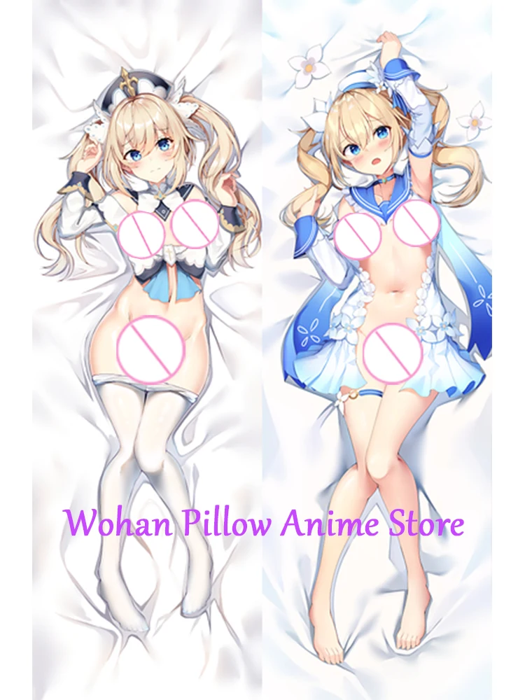 

Dakimakura Anime Pillow Cover Barbara Double Sided Print Life-size Halloween Christmas Decoration