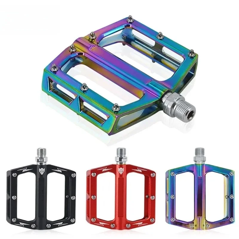 AliExpress LUNJE Pedal Anti-slip Flat Aluminum Alloy Bike Pedals Full CNC BMX MTB Road Bicycle Pedals