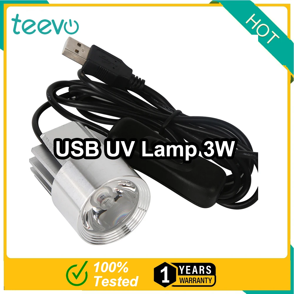 Teevo Kaisi USB UV Lamp 3W