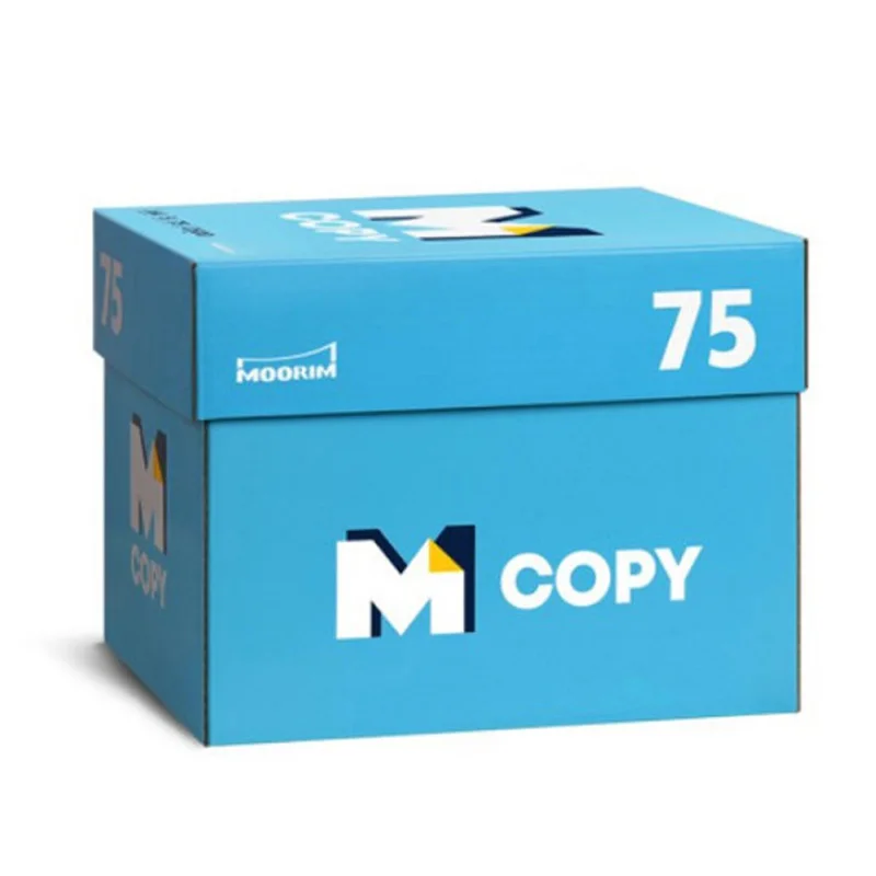 Moirim Paper M Copy 75g A4 2500 pieces 1 box copy paper high quality copy paper GM Copy 500x5 pack Moirim