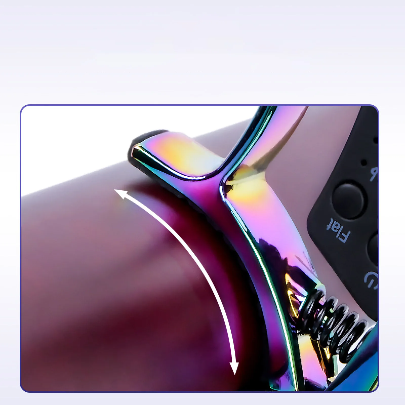 2 في 1 موالف كابو للجيتار قابل لإعادة الشحن من سبائك الزنك سريع التغيير ضبط الجيتار المشبك التوتر قابل للتعديل لباس الصوتي الكلاسيكي #4