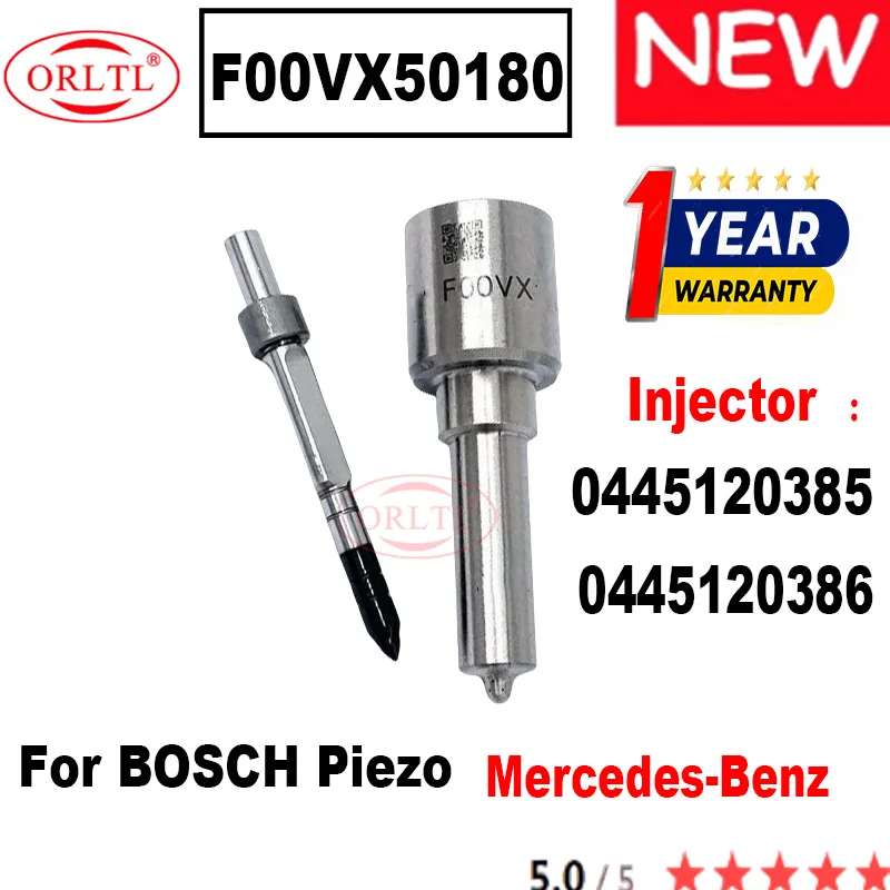 

ORLTL F00VX50180 Common Rail Nozzle For BOSCH Piezo Mercedes-Benz 0445120385 0445120386 0 445 120 385 0 445 120 386