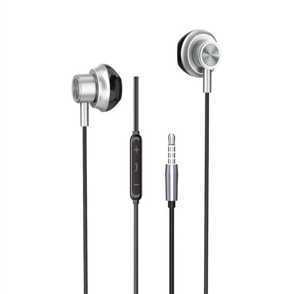 Auriculares In-Ear Lenyes LF112-AUX | Sonido Hi-Fi 14mm | Conector Jack 3.5mm | Micrófono Integrado | Latencia Cero