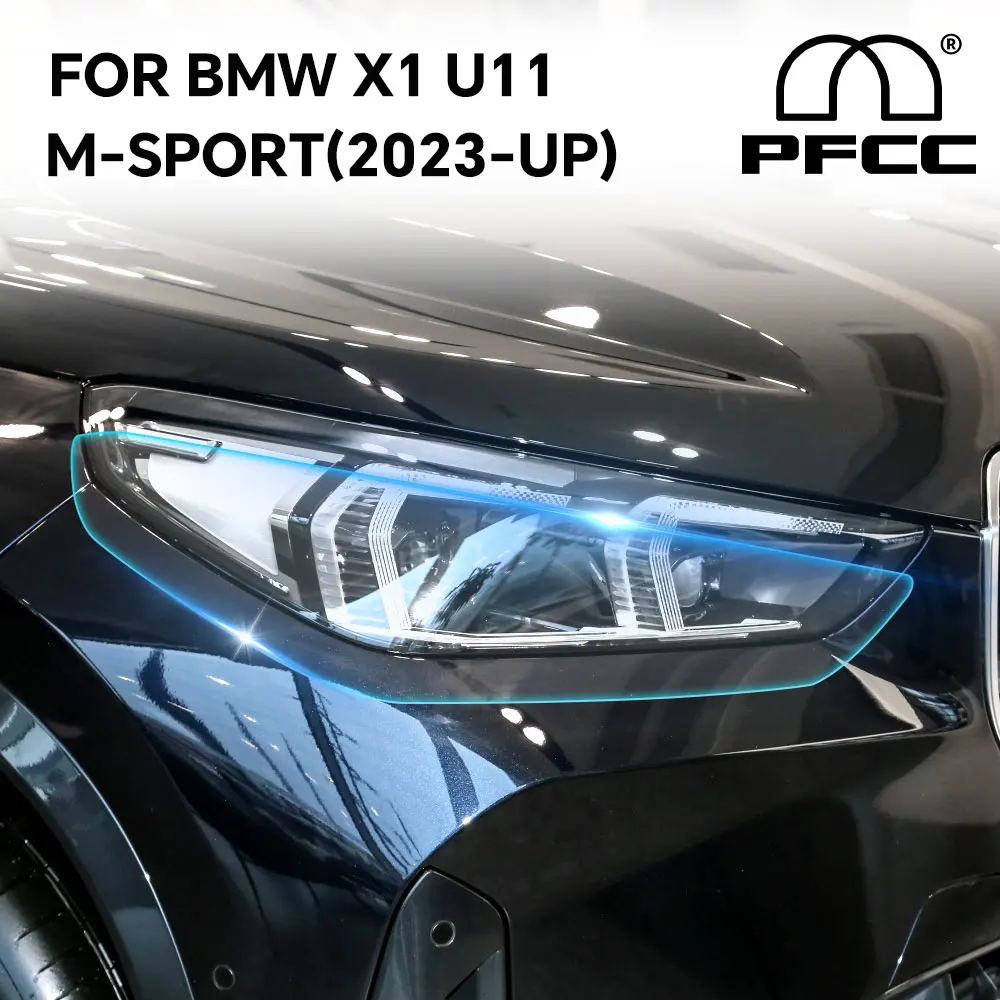 

PFCC Pre Cut Paint Protection Film for BMW X1 U11 M Sport 2023 PPF Clear Accessories Transparent TPU Headlight Anti-scratch