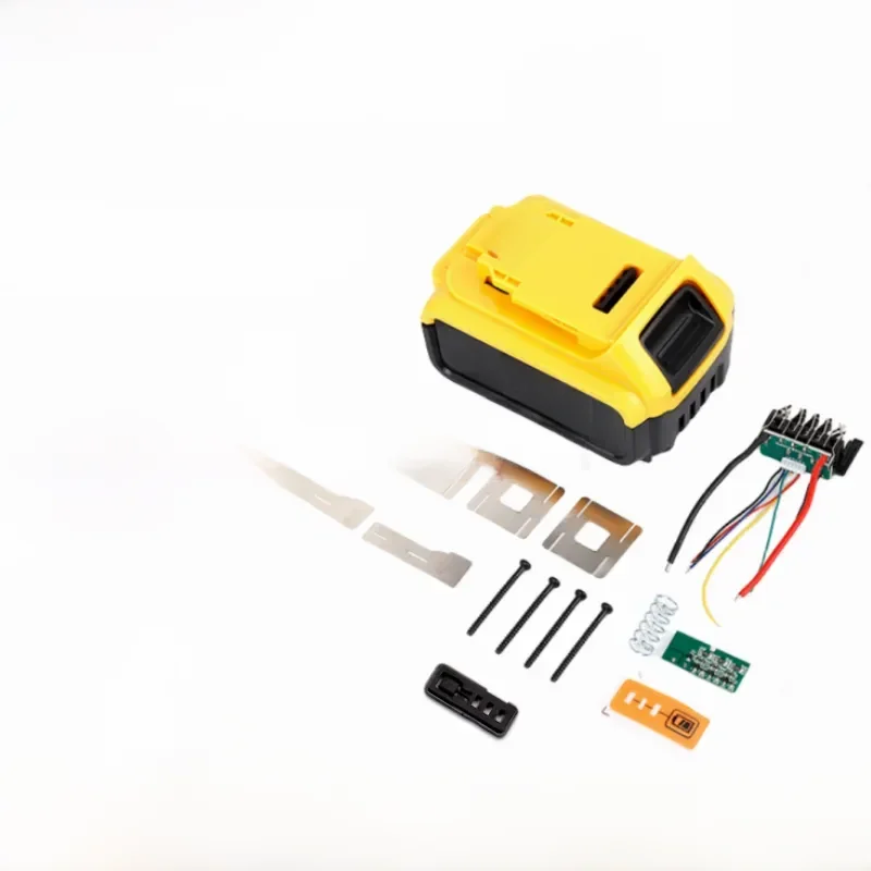 Obudowa akumulatora litowo-jonowego 10 X 18650 Płytka zabezpieczająca przed ładowaniem PCB 18 V 20 V Akumulator do akumulatora litowo-jonowego Dewalt DCB183 DCB200 — zdjęcie 2
