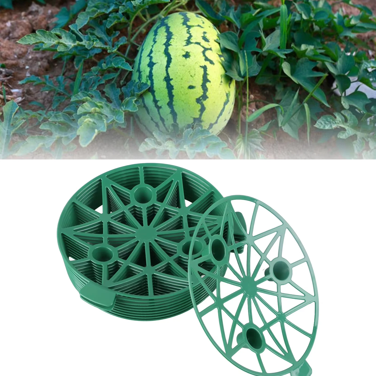 10PCS Support Watermelon Holder Round Melon Trellis Plant Supports For Vegetable Fruit Protector Climbing Rack Garden Suppl