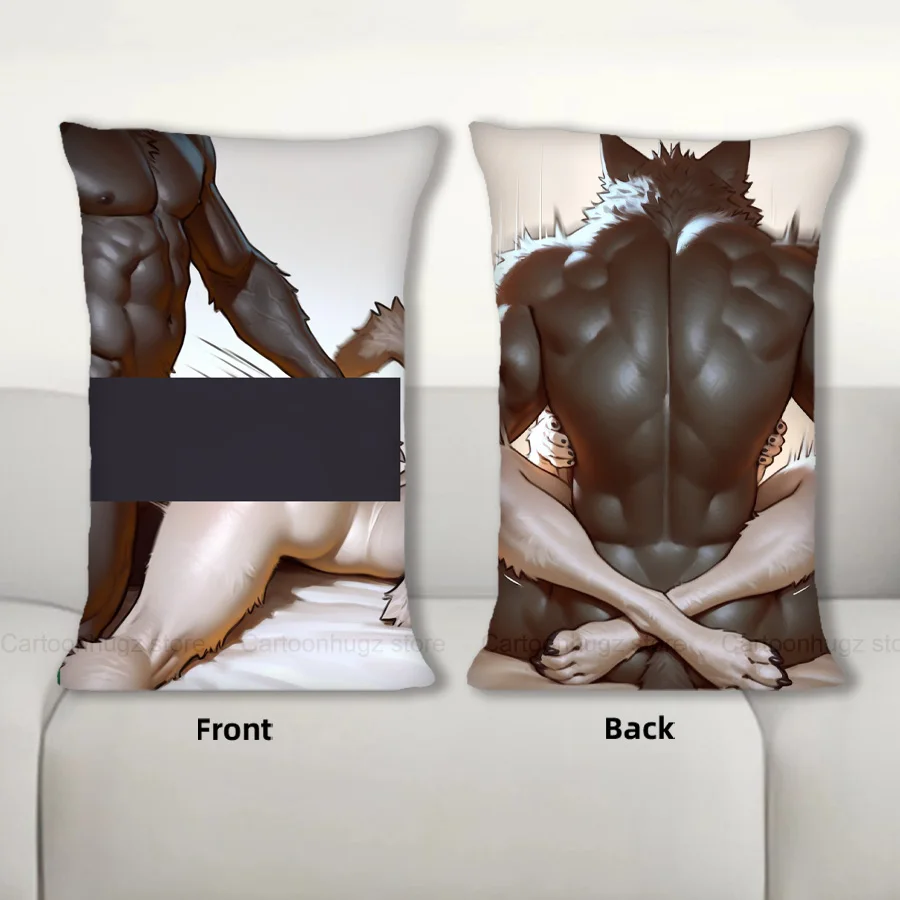 Dakimakura أنيمي أنواع غامضة غطاء وسادة للجسم وسادة أريكة مزدوجة الجانب طباعة رمي كيس وسادة 40X60cm