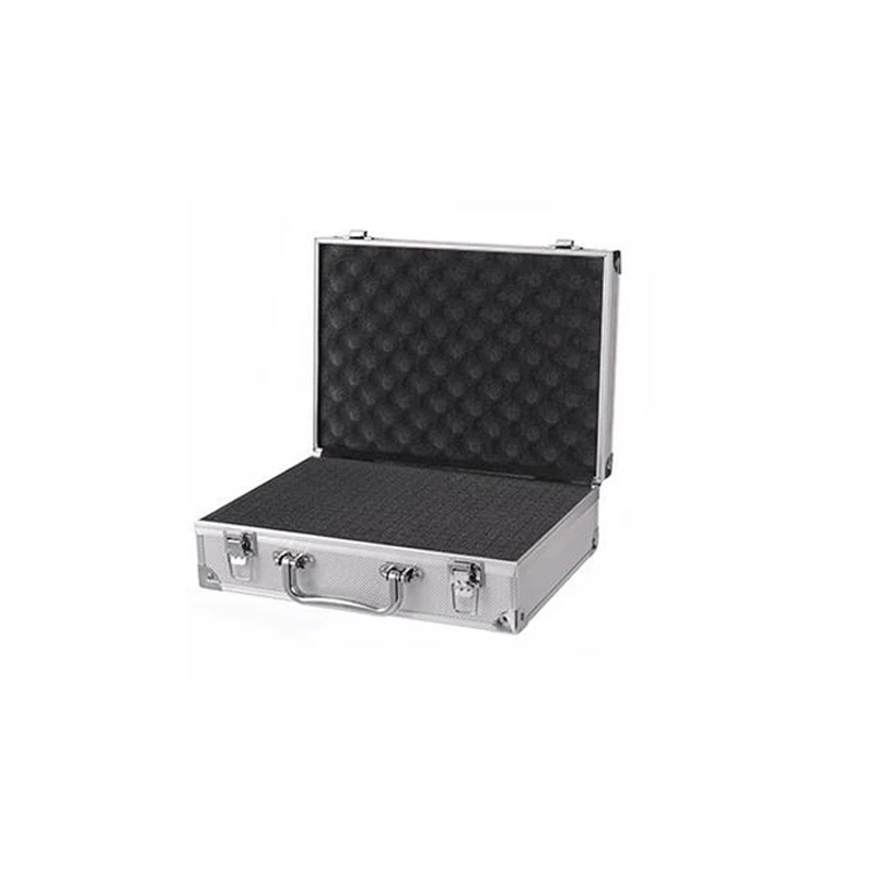 Portable Household Small Sound Card Tools Box Aluminum Alloy Storage Insurance Documents Hardware Equipment Tnstrument Box Cases