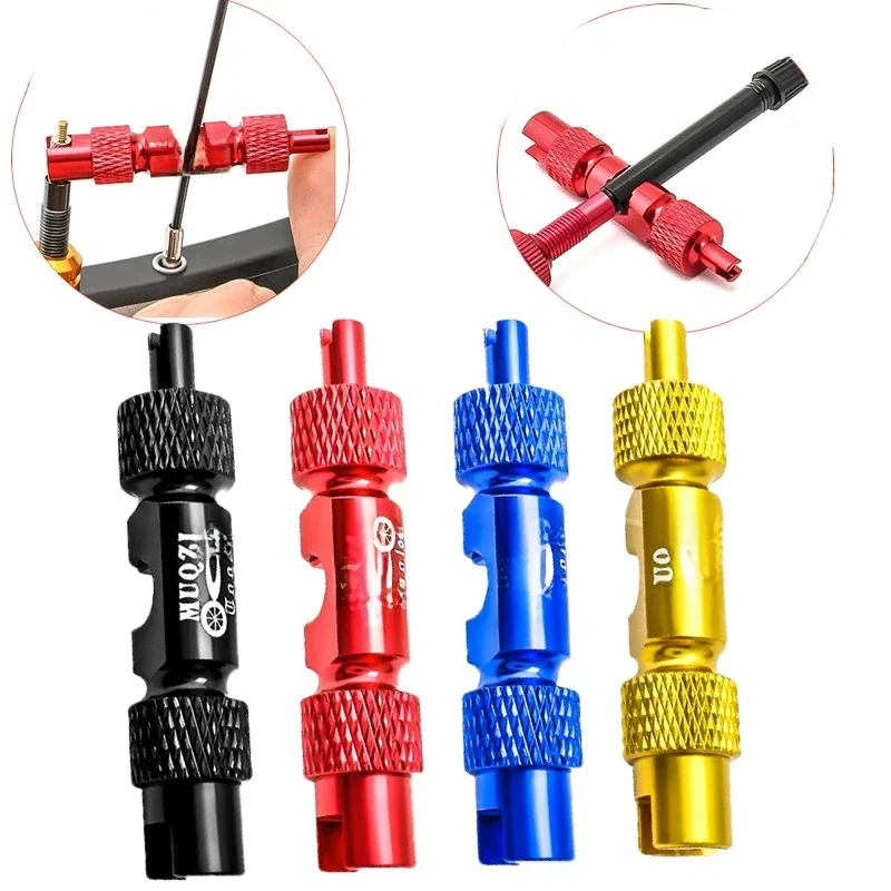 AliExpress Multifunction Tire Valve Installation Spanner Valve Core Tool Repair Tools MTB Road Bike Schrader Presta Valve Removal Wrench