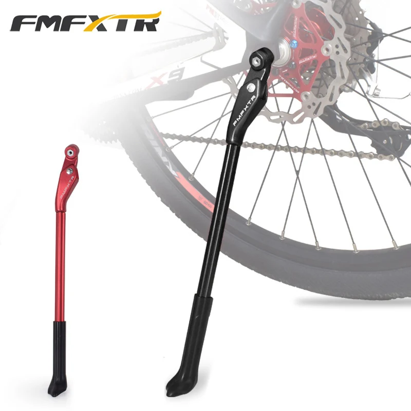 

FMFXTR 700C Road Bike Bicycle Foot Support 26/27.5/29 Inch Aluminum Alloy Adjustable Bicycle Kick Stand For Quick Release Skewer