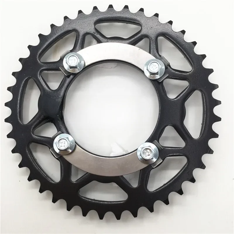AliExpress Pit Pro Racing 420 Chain rear sprocket 41 tooth 76mm centre hole for Dirt Pit Bike off road motorcycle Motocross gear spare parts with bolts