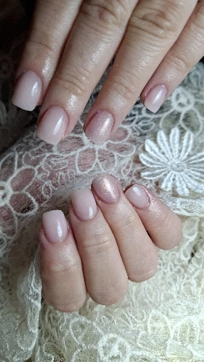MSHARE 50ml Natural Nails Gel Builder Nalil Tpo Free Self Leveling Gel for Nail Extension Construction Pink Shade UV Led Gel photo review