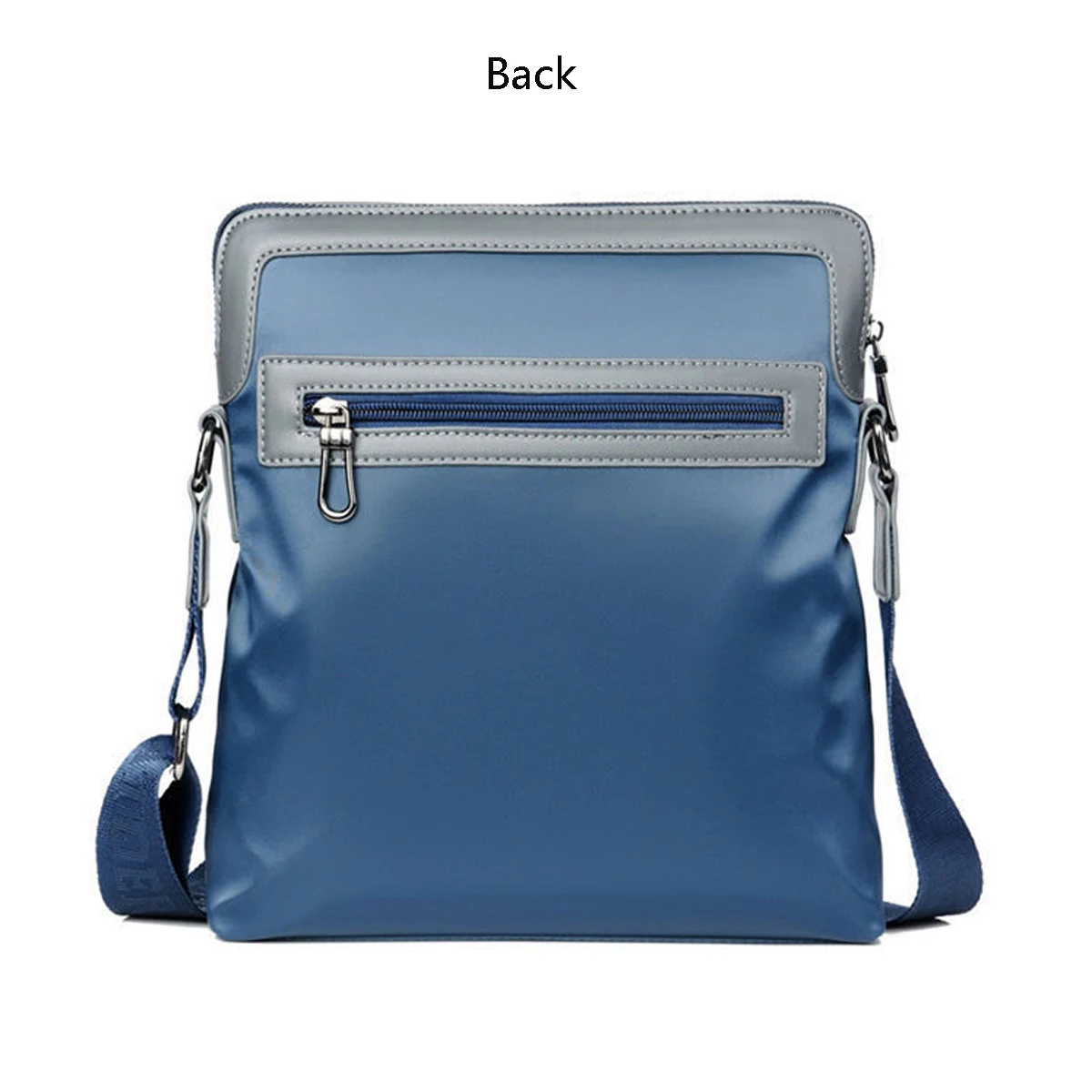 Modische Hochwertige PU-Umhängetasche für Herren mit Großer Kapazität, Verschleißfest und Langlebig, Geräumiger Schultergurt, Crossbody-Tasche – Detail 6