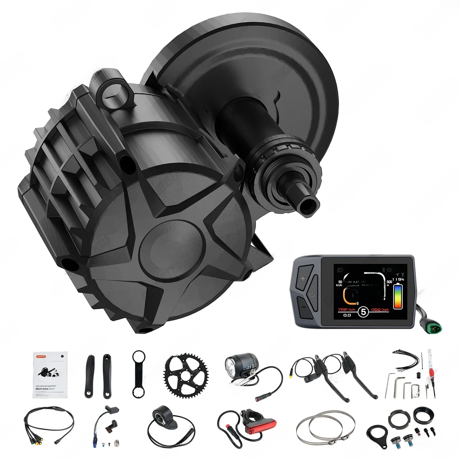 AliExpress BAFANG 750W 1000W 500W Mid Drive Kit M625 M325 48V 52V Ebike Conversion Kit Electric Bike Conversion Kit for 68-73MM