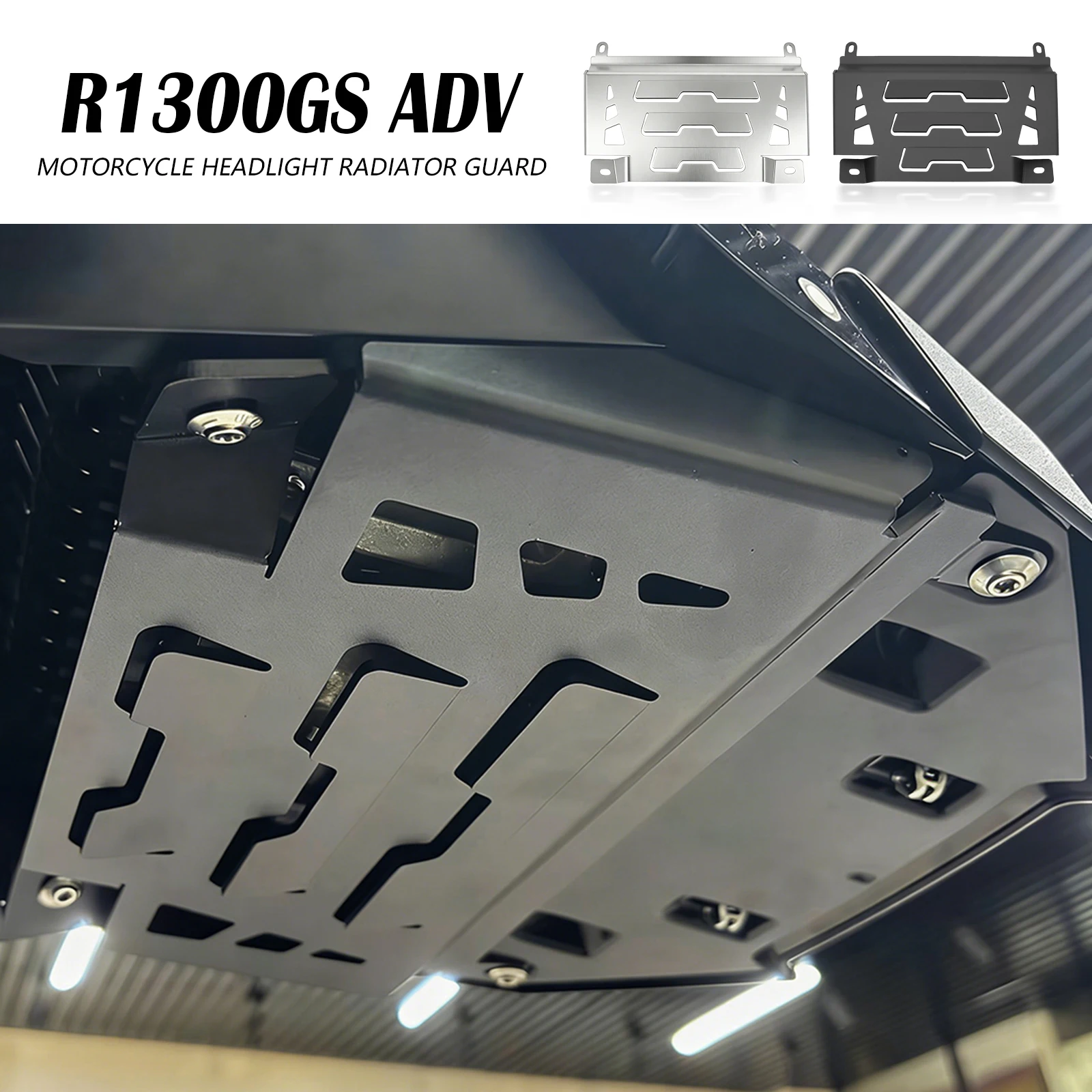 

Защитная решетка радиатора фары мотоцикла R 1300 GS Adventure, защита охладителя, защитный кожух для BMW R1300GS ADV 2024-