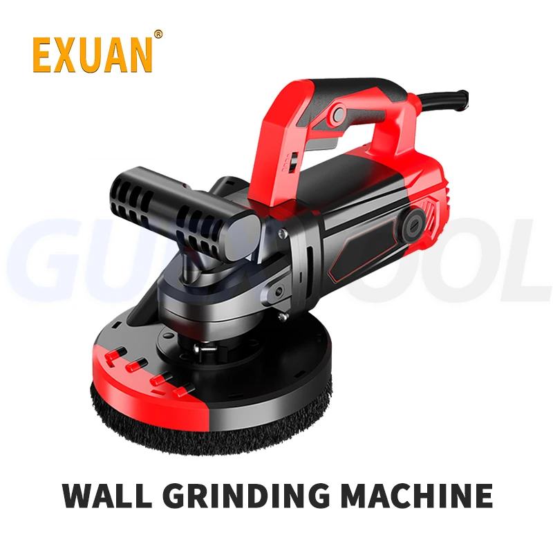 

Electric Wall Planer Wall Polishing Machine Dust-free Concrete Cement Floor Polishing Machine 6-speed Adjustable