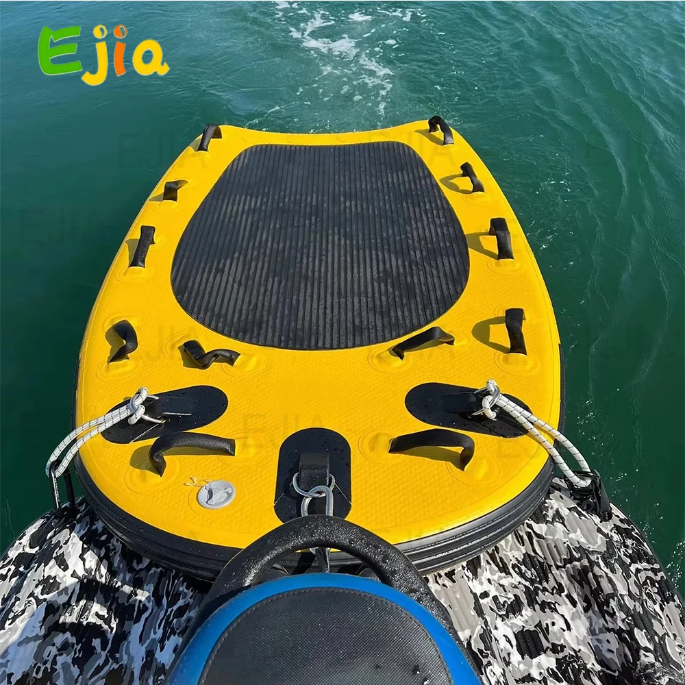 Stock  Professional Inflatable Water Rescue Board, Heavy Duty Rescue Sled with Multiple Handles for Lifesaving & Marine Rescue