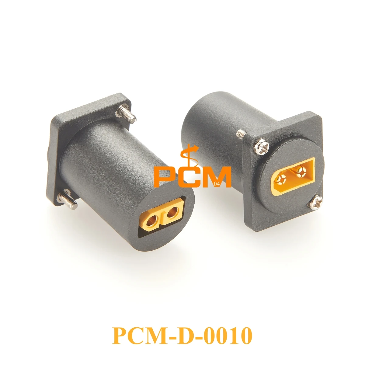 Panel Mounting XT60 Battery Connector Socket Female to Male Plug Chassis Mount D Type Adapter for RC FPV Toy Car Plane Drone