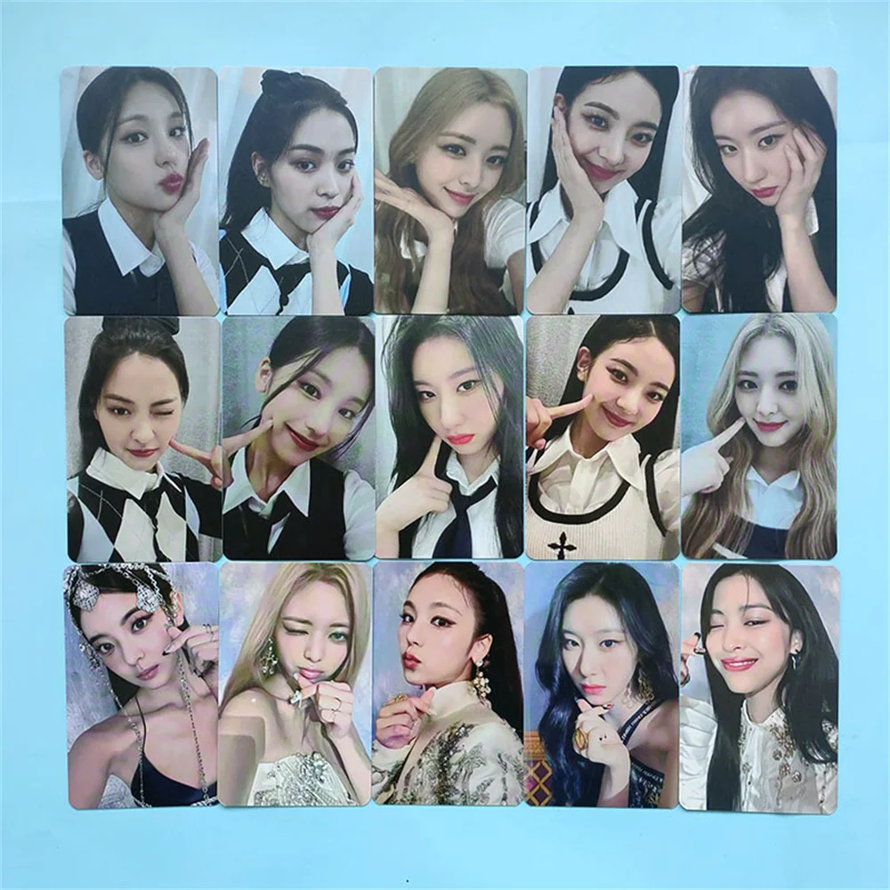 

Kpop 5pcs ITZY New Album CHESHIRE Photocards HD Lomo Card Merchandise Gift for fans Yeji Lia Ryujin Chaeryeong Yuna