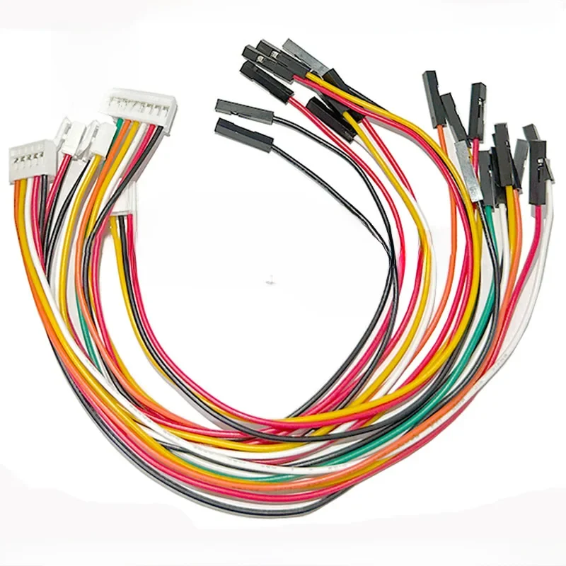 Connecteur de boîtier rectangulaire PAP-04V-S PAP-05V-S 24awg PA 2MM PAP dupont 2.54 2.0MM PA2.0 2/3/4/5/6/7/8/9/10/12 positions, 5 pièces