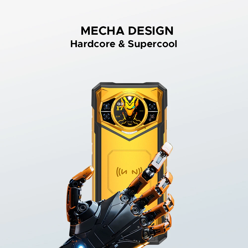 إصدار Globe DOOGEE S200 X 5G هاتف متين 6.72 بوصة الأبعاد 7050 1.32 بوصة شاشة AMOLED خلفية 12 جيجابايت 512 جيجابايت 10100 مللي أمبير في الساعة هاتف بطارية