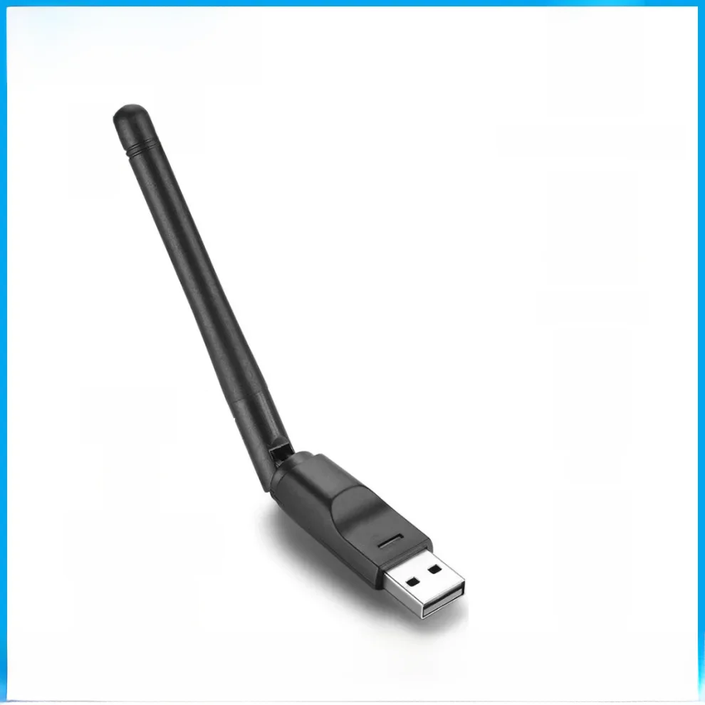 150Mbps Mini USB WiFi Adapter MT7601 2.4GHz Bezprzewodowa karta sieciowa Odbiornik Wi-Fi Dongle z anteną 802.11 b/g/n do laptopa PC — zdjęcie produktu 7