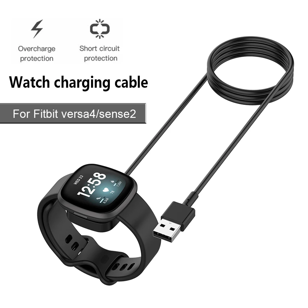 

Для Fitbit Versa 4 Sense 2 ЖК-дисплей, умные часы, зарядное устройство, аксессуар, замена, ремонт