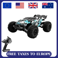 1:16 70KM/H Or 50KM/H 4WD RC Car With LED Remote Control Cars High Speed Drift Monster 4x4 Truck for Kids vs 144001 Toys