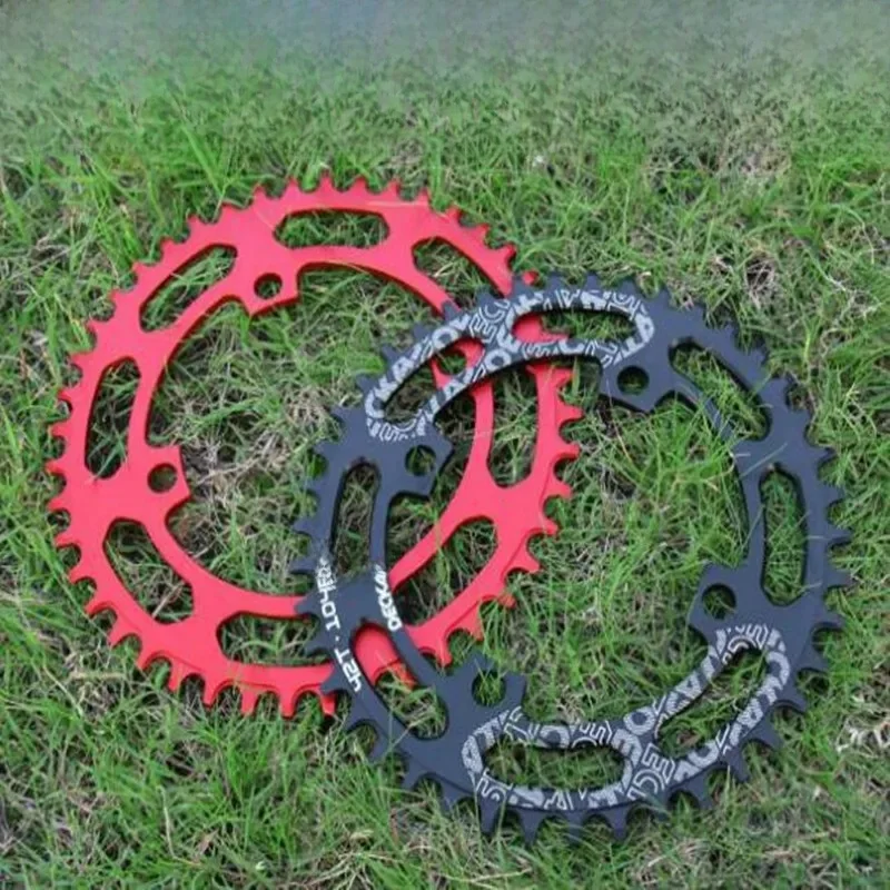 AliExpress DECKAS 104BCD 40/42/44/46/48/50/52T Mountain Bicycle Chainwheel MTB bike crankset Aluminum Narrow Wide Chainring BCD 104