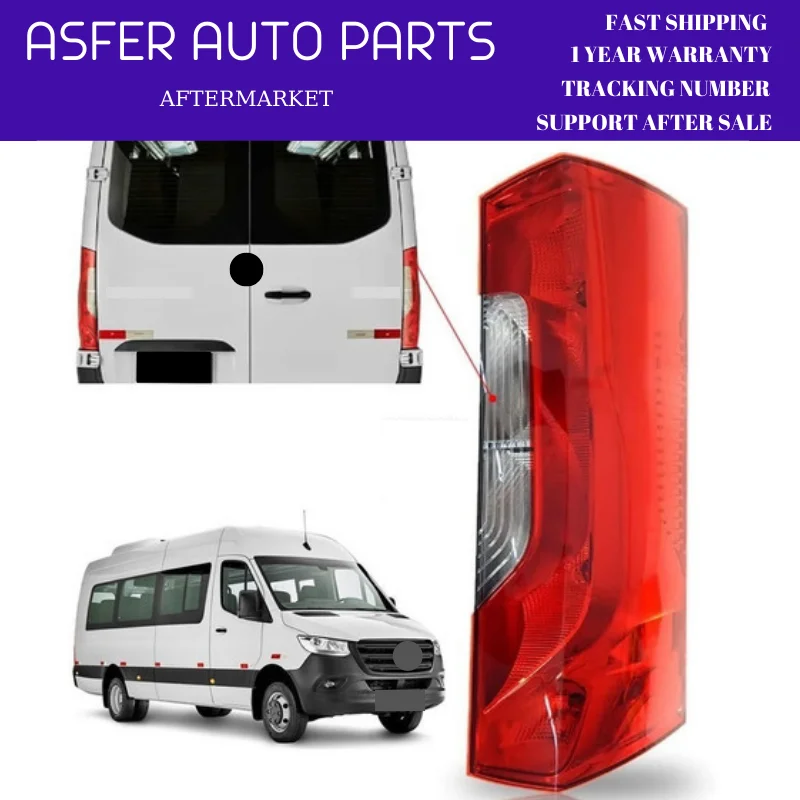 Rear Brake Stop Lamp Tail Light For Mercedes Benz Sprinter 2019 After Right Left  Side Oem A9108200100 High Quality