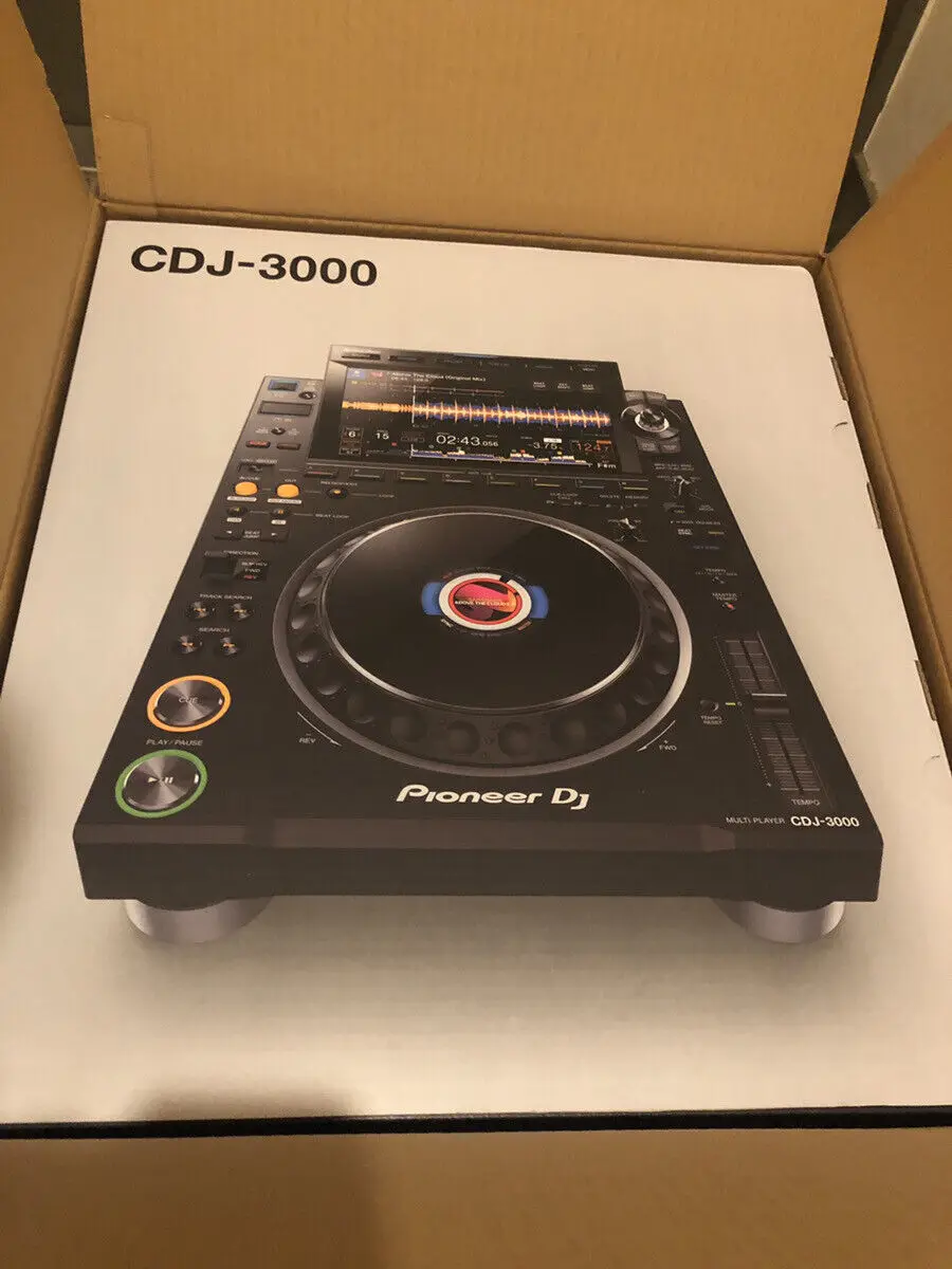 

БЫСТРАЯ ПРОДАЖА НОВОГО Pioneer-DJ-CDJ-3000-Pair-Dj-Multi-Player-CDj-3000 мгновенной доставки