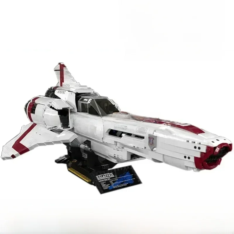 Nieuwe Interstellaire Space Wars De Battlestar Galactica Colonial Viper MKII MOC-9424 Bouwstenen Bricks Kid Speelgoed Kerstcadeaus - afbeelding 2