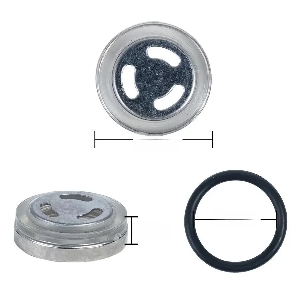AliExpress NONE 18mm Master Brake Cylinder Reservoir Sight Glass Universal Motorcycle Dirt Bike Gasket Rear Brake Pump Oil Mirror Accesories 1PC