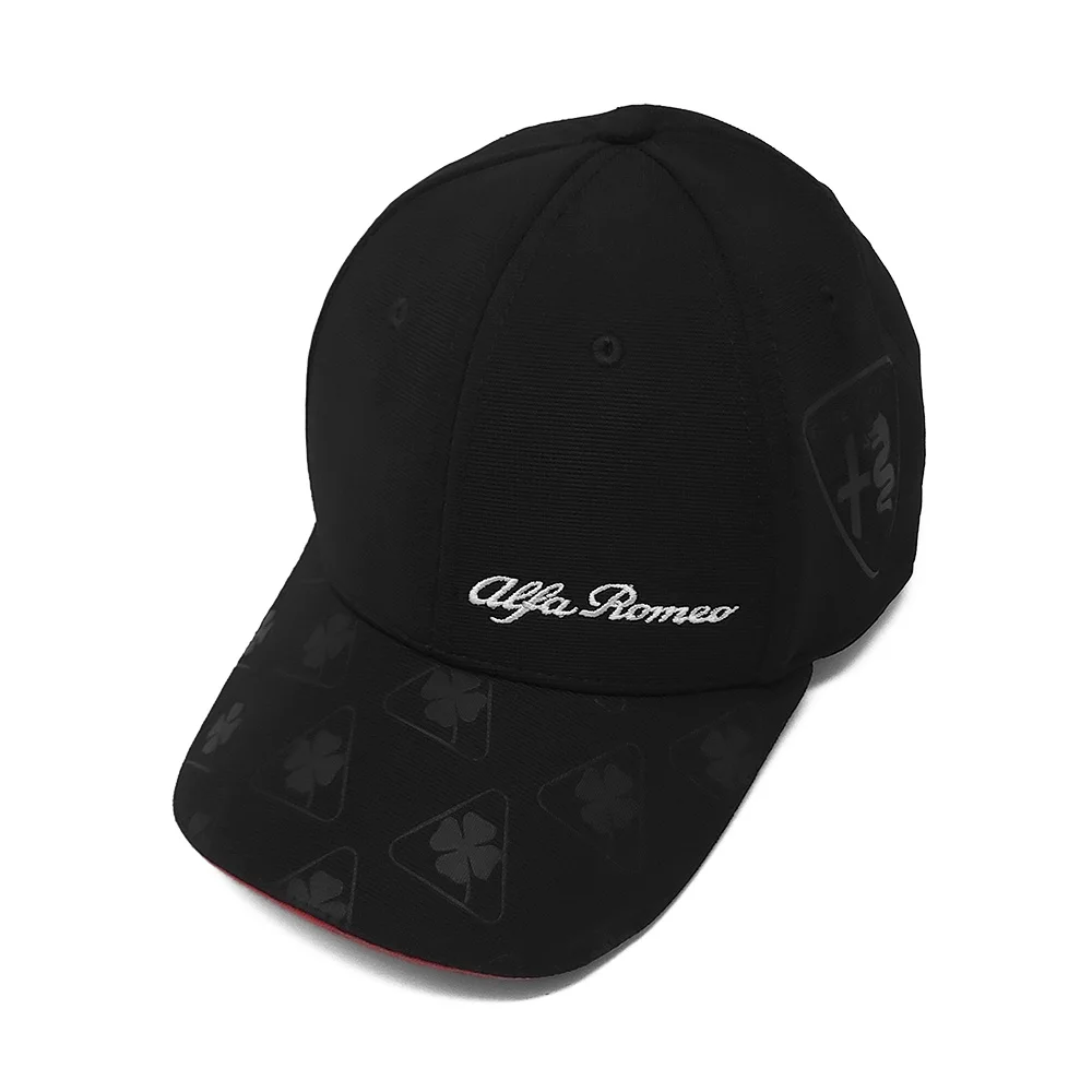 Black visor hat Elite Alfisti curve