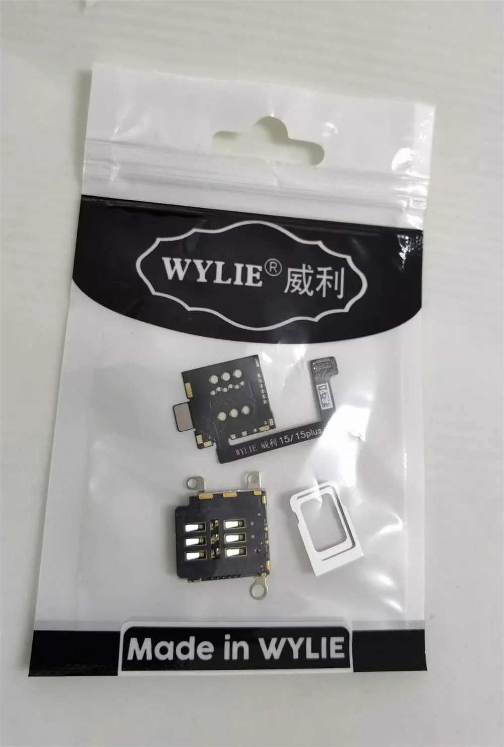 WYLIE 16 Pro Max ESIM to SIM Adapter for iPhone 16 15 14 pro Max SIM Card Reader Flex Cable Slot Tray Holder Phone Repair Tool