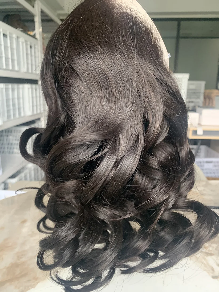 

15A Bob Natural Wave Lace Front Wigs 100% Original Vietnam Natural Black Color Full 13x4 Wet and Wavy Human Hair Wig 250 Density