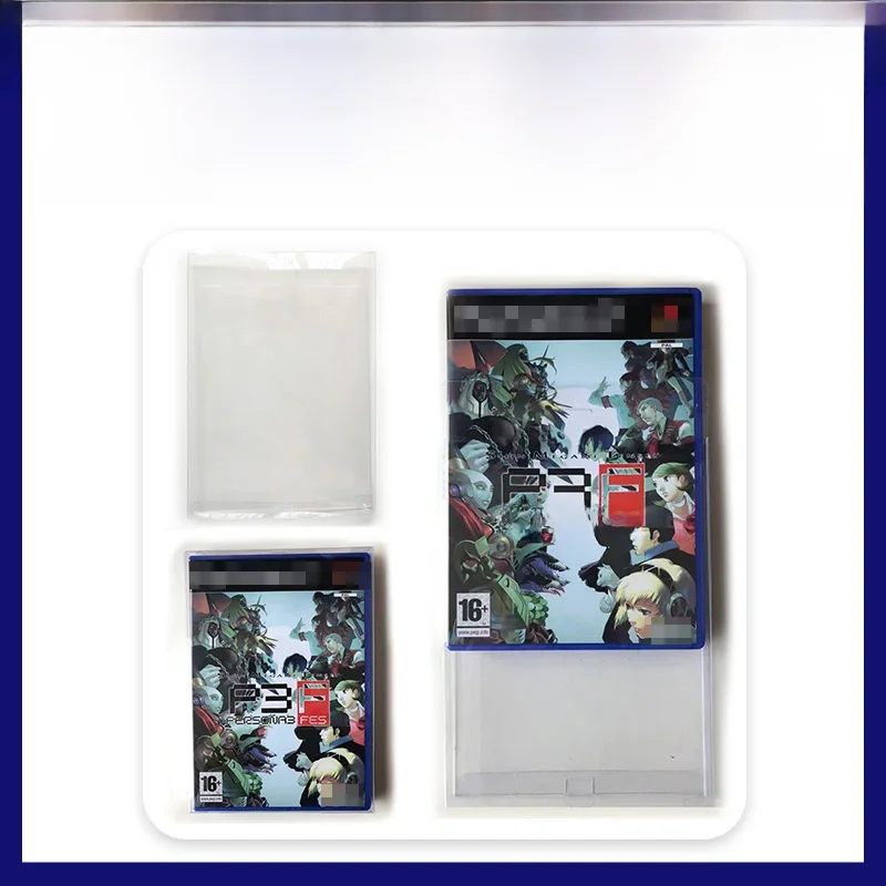 Pokrowiec ochronny na pudełko na DVD na PS2 na Xbox na Wii na WiiU na Gamecube Gra Wykonana na zamówienie przezroczysta plastikowa obudowa — zdjęcie produktu 7