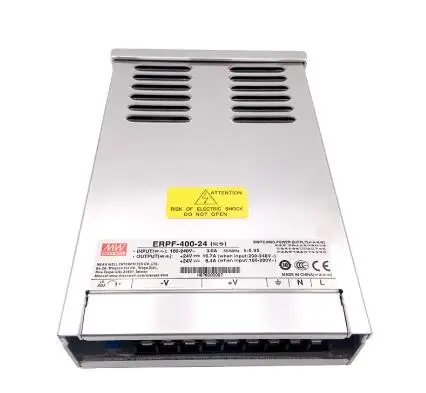 ERP flat panel power supply ERPF-400-24 401W | 24V | 90-264VAC/127-370VDC