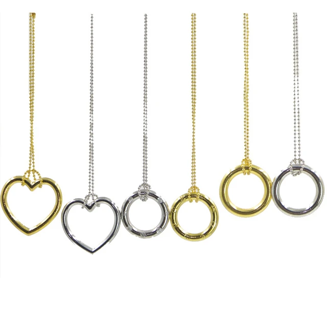 Magic Ring Chain Metal Magic Trick Props Knot Tomorrow Ring Necklace Iron Ring Holiday Gift Magic Toy Magic Prop Kid Classic Toy Magic Tricks AliExpress